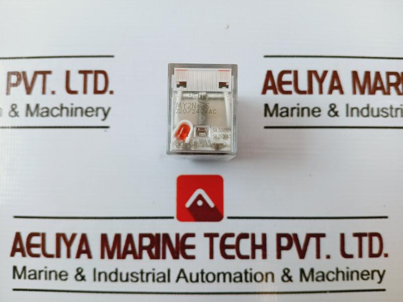 Omron My2N-gs Power Relay , 220/240Vac 5A 30Vdc 04X19C3