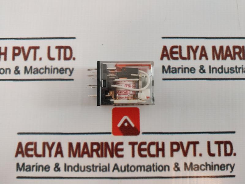 Lot Of 3X Omron My2N-gs Relay 240Vac 5A 30Vdc