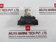 Omron My4-d Miniature Power Relay W/ Socket Pyf14A-e 5A 28V-dc1 Iec255 24Vdc