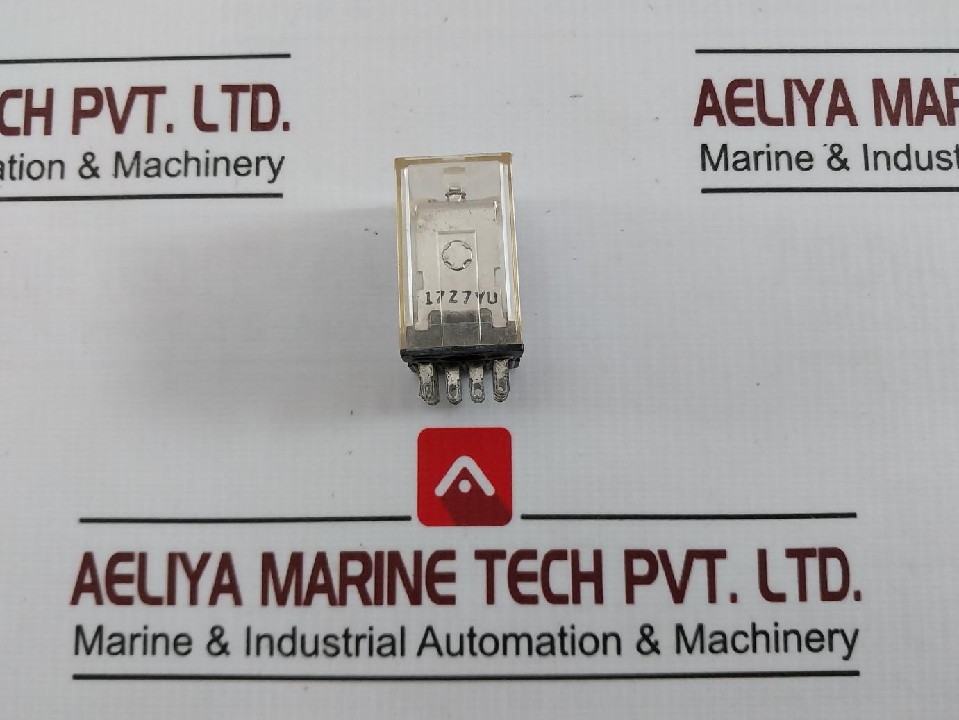 Omron My4-d Miniature Power Relay W/ Socket Pyf14A-e 5A 28V-dc1 Iec255 24Vdc