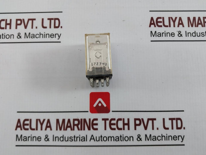 Omron My4-d Miniature Power Relay W/ Socket Pyf14A-e 5A 28V-dc1 Iec255 24Vdc