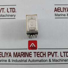 Omron My4-d Miniature Power Relay W/ Socket Pyf14A-e 5A 28V-dc1 Iec255 24Vdc