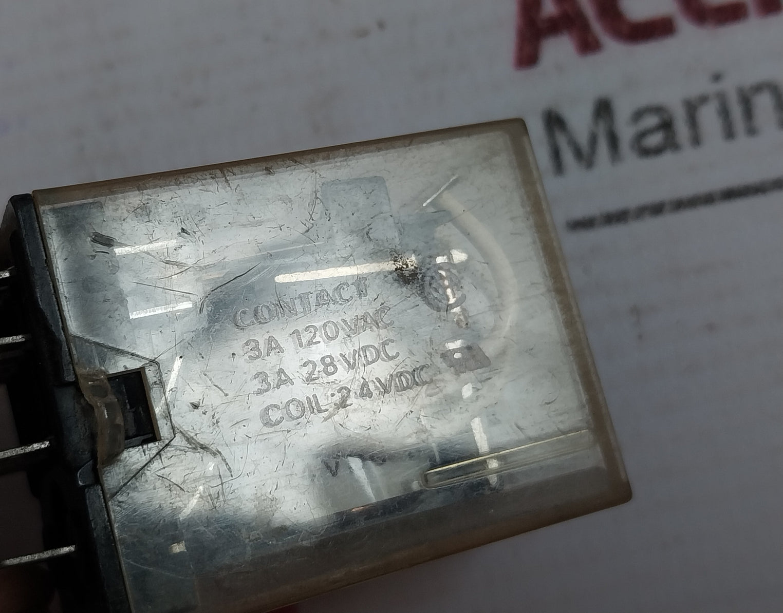 Omron My4-us Miniature Power Relay 14 - Pins 24Vdc Coil 3A 120Vac/28Vdc