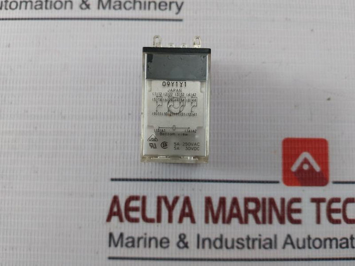 Omron My4 Electromechanical Switching Relay 220/240Vac 09Y1Y1
