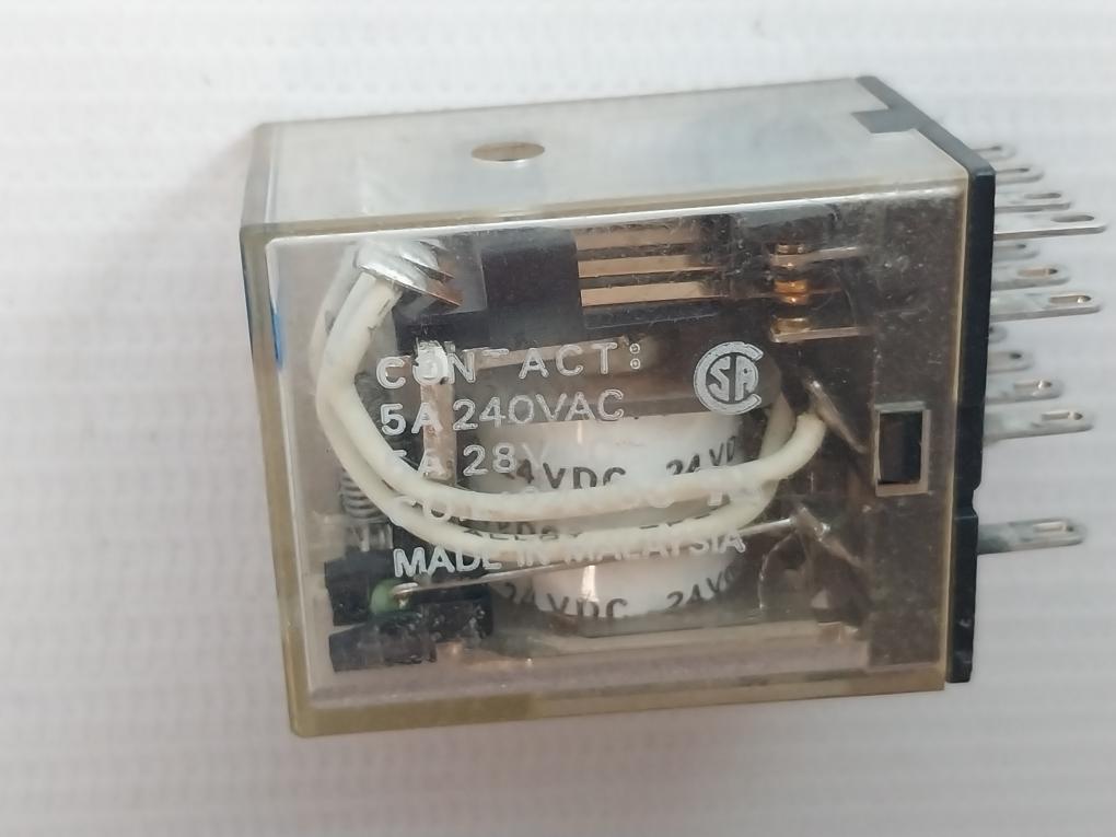 Omron My4I4N General Purpose Relay 5A 240Vac