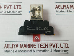 Omron My4I4N Power Relay W/ Socket Pyf14A-e 5A 240Vac 24V Dc