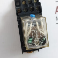 Omron My4I4N Power Relay With Base 24Vdc 5A 240Vac 28Vdc 250Vac
