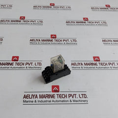 Omron My4I4N Power Relay With Base 24Vdc 5A 240Vac 28Vdc 250Vac