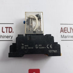 Omron My4I4N Power Relay With Base 24Vdc 5A 240Vac 28Vdc 250Vac