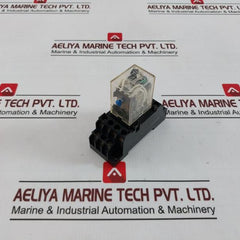 Omron My4I4N Power Relay With Socket Pyf14A-e 5A 250V 24Vdc 5A 28V- Dc1