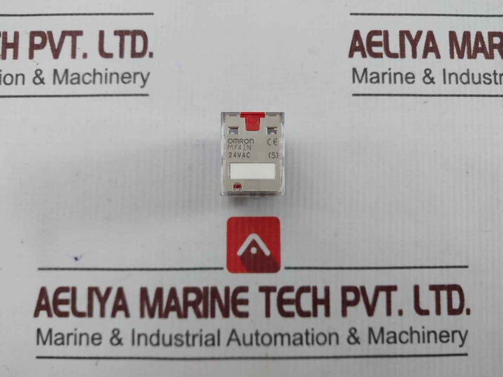 Omron My4In Auxiliary Relay Module 5A 30Vdc