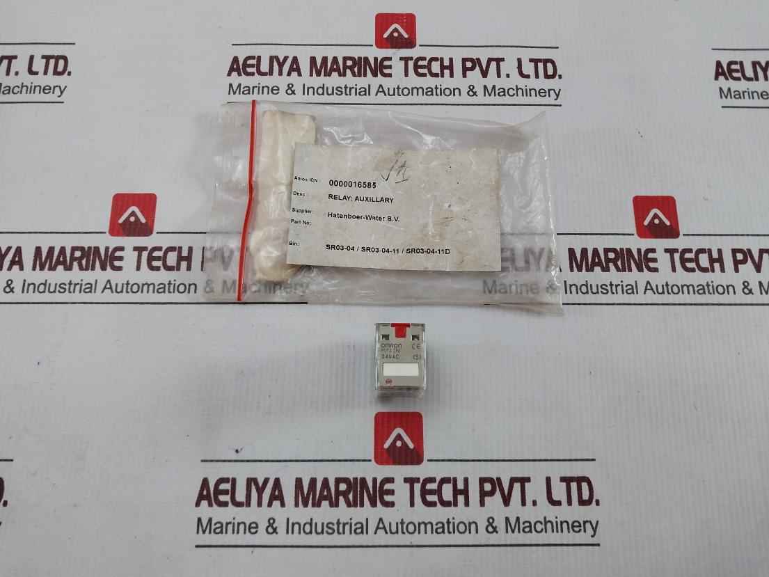Omron My4In Auxiliary Relay Module 5A 30Vdc