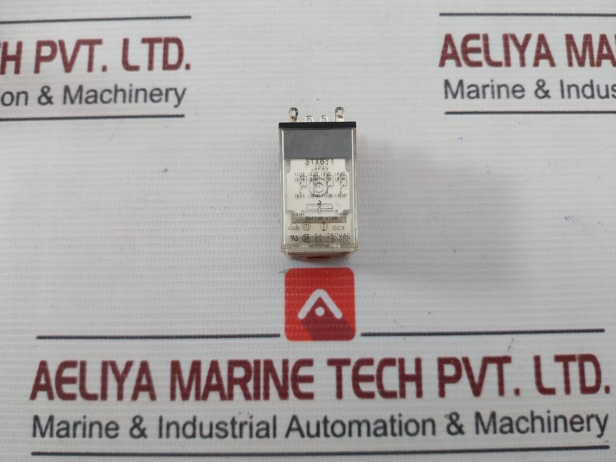 Omron My4In Miniature Power Relay 24Vac