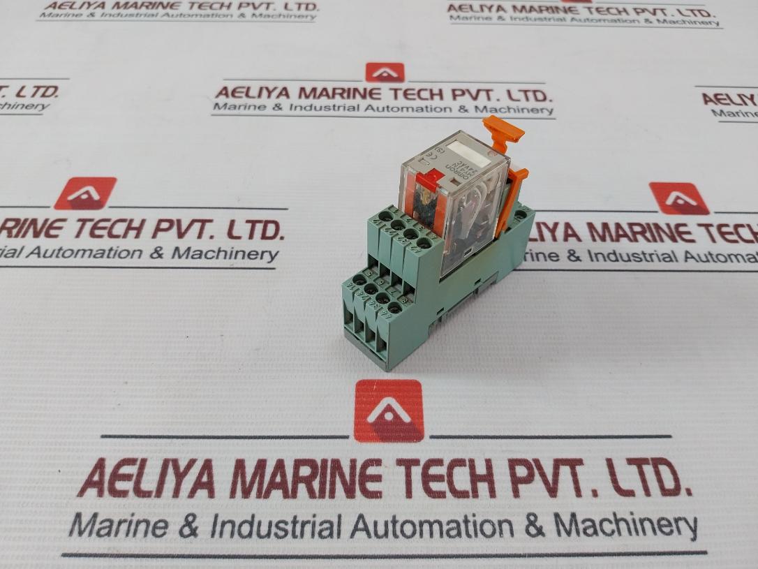 Omron My4In Miniature Power Relay 24Vac