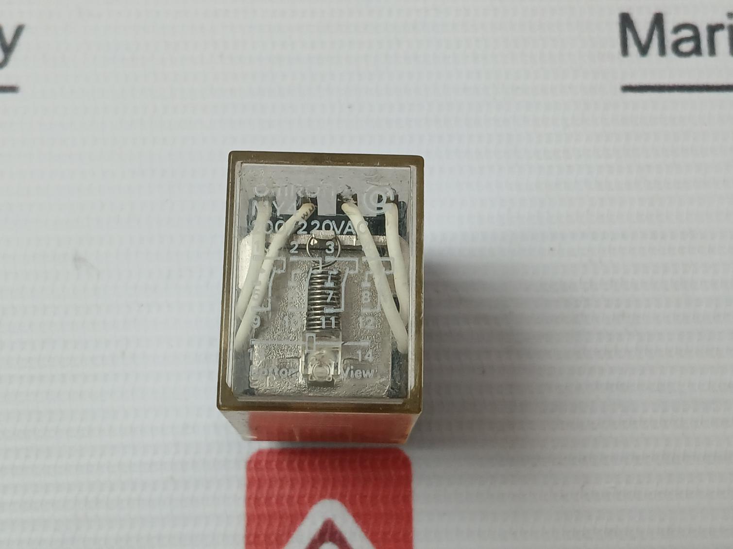 Omron My4 Miniature Power Relay 200/220Vac 0734Yt