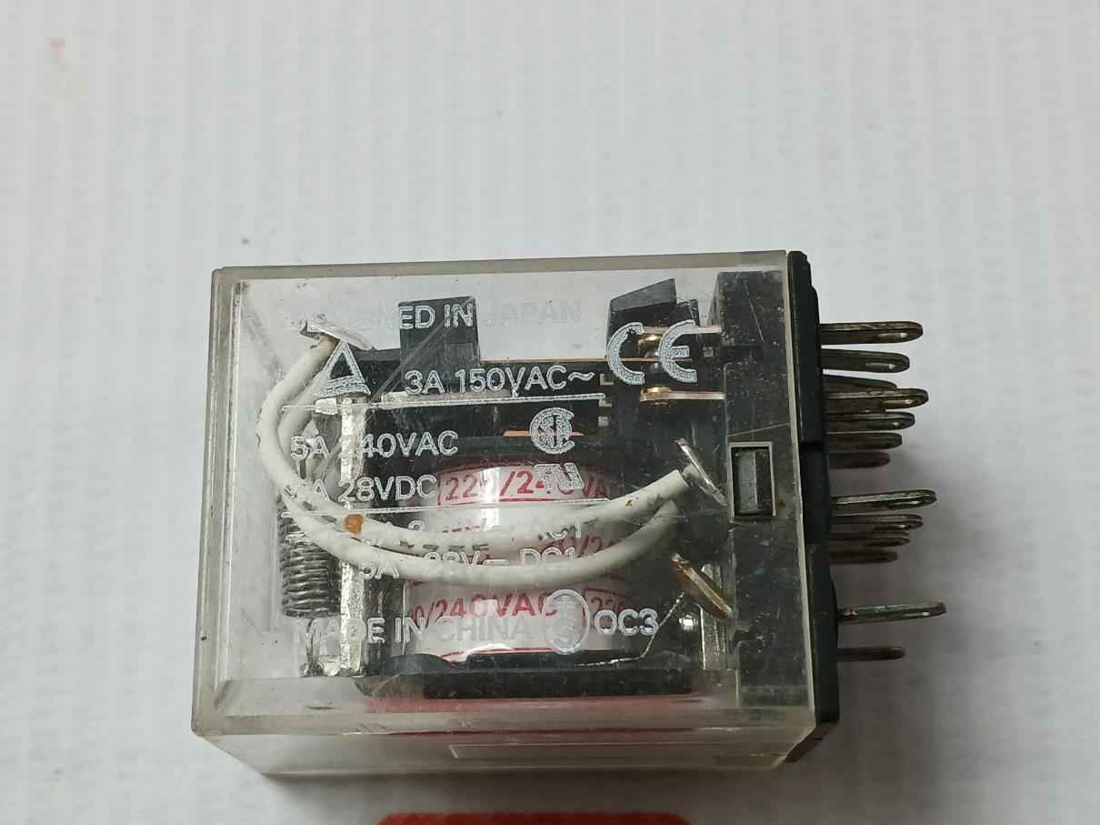 Omron My4 Miniature Power Relay 220/240Vac