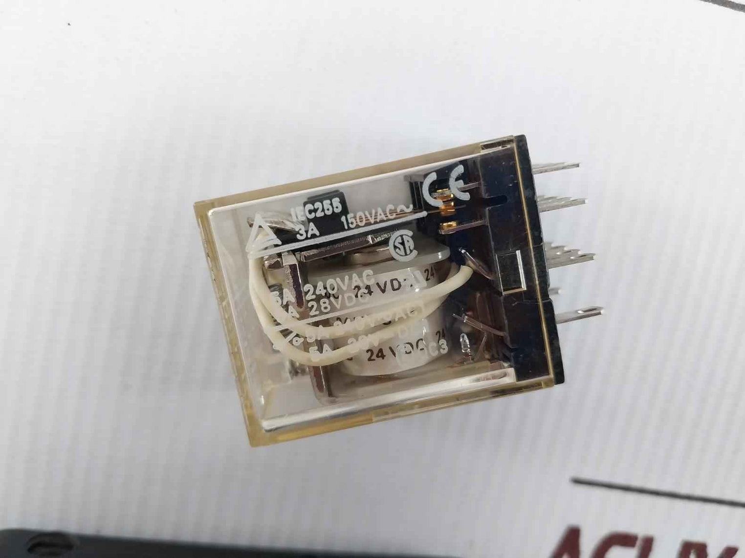 Omron My4 Miniature Power Relay 24Vdc 5A 28Vdc