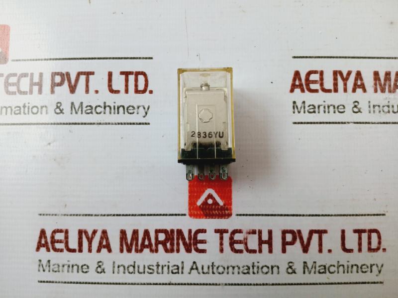 Omron My4 Miniature Power Relay 4-pole Single Contact Plug-in Terminal