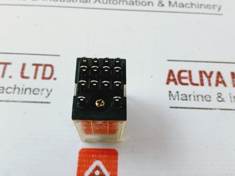Omron My4 Miniature Power Relay 4-pole Single Contact Plug-in Terminal