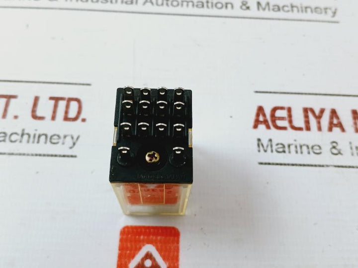 Omron My4 Miniature Power Relay 4-pole Single Contact Plug-in Terminal
