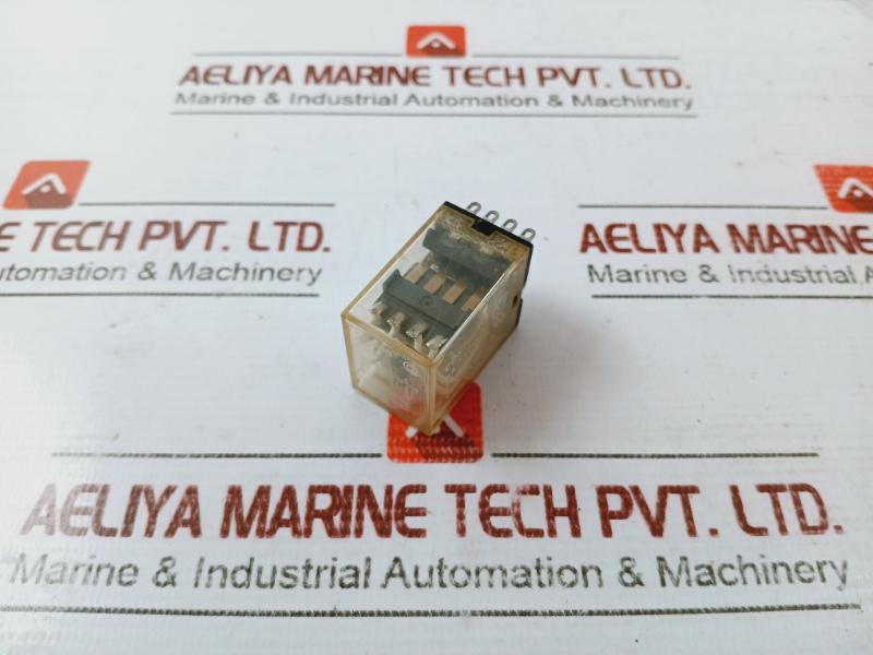 Omron My4 Miniature Power Relay 4-pole Single Contact Plug-in Terminals 2278Yu