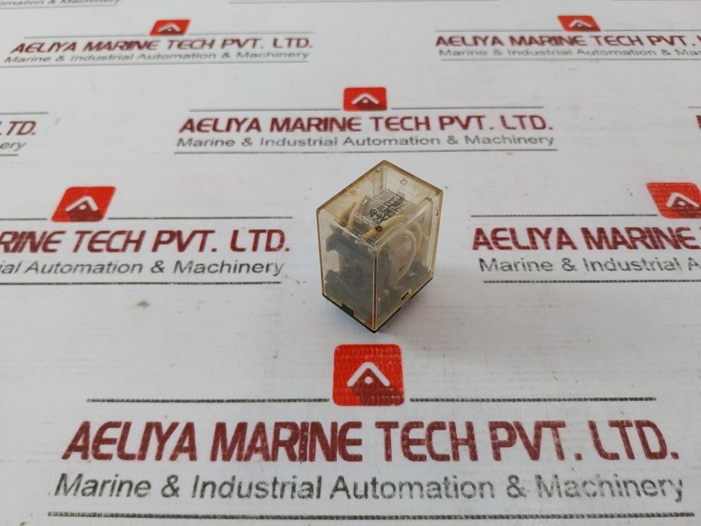 Omron My4 Miniature Power Relay 4-pole Twin Contacts Plug-in Terminal 5A 240Vac