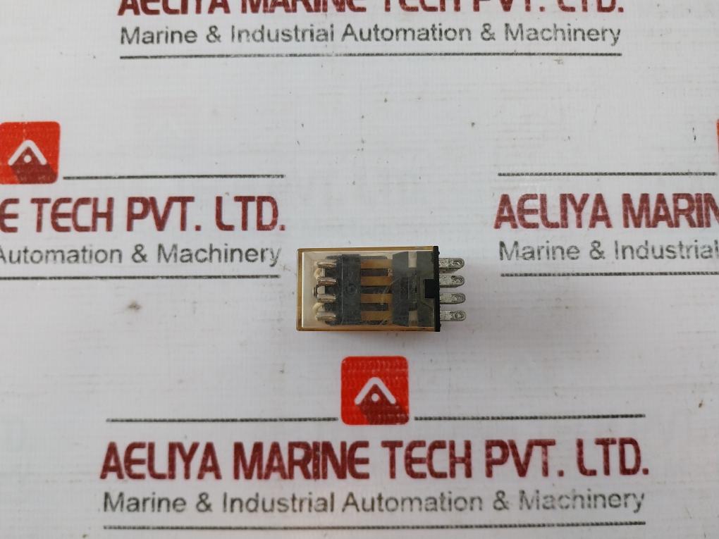 Omron My4 Miniature Power Relay 4-pole Twin Contacts Plug-in Terminal 5A 240Vac