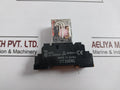 Omron My4 Miniature Power Relay With Base 220/240Vac (S) 5A 250Vac 30Vdc