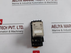 Omron My4 Miniature Power Relay With Base 220/240Vac (S) 5A 250Vac 30Vdc