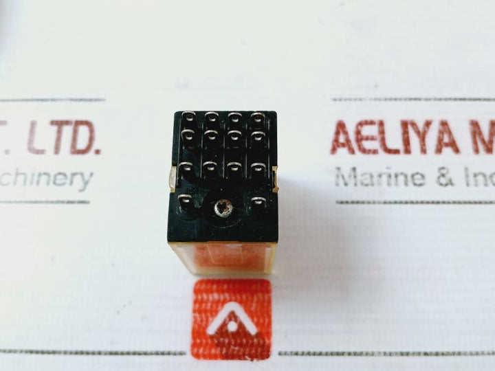 Omron My4 Miniature Power Relay With Schneider Rxze1M4C Plugin Socket 5A 240Vac