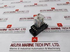 Omron My4 Miniature Power Relay With Socket 24Vdc 5A 250Vac/5A 30Vdc