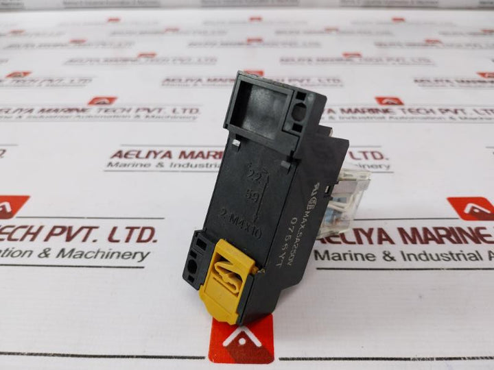 Omron My4 Miniature Power Relay With Socket 24Vdc 5A 250Vac/5A 30Vdc
