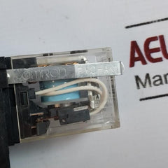 Omron My4 Miniature Power Relay With Socket 24vdc 5a 30vdc/5a 250vac