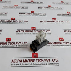 Omron My4 Miniature Power Relay With Socket 24vdc 5a 30vdc/5a 250vac