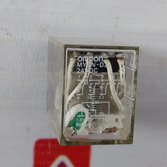 Omron My4N-d2 Miniature Power Relay With Base 24Vdc Iec255 Pyf14A 5A 240V~Ac1