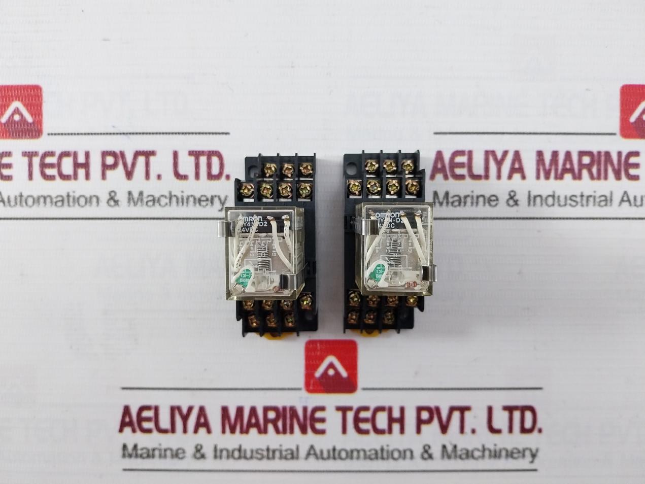 Omron My4N-d2 Miniature Power Relay With Base 24Vdc Iec255 Pyf14A 5A 240V~Ac1
