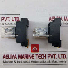 Omron My4N-d2 Miniature Power Relay With Base 24Vdc Iec255 Pyf14A 5A 240V~Ac1