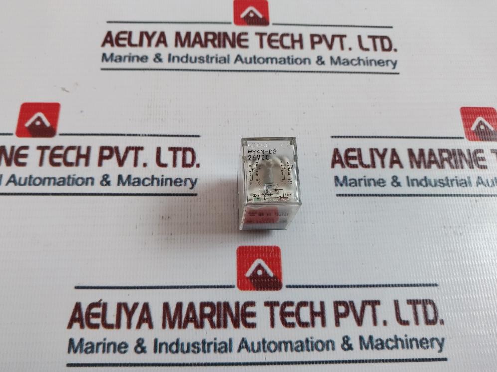 Lot of 6X Omron My4n-d2 Power Relay 5a 250vac