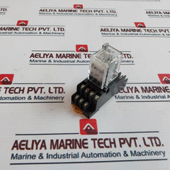 Omron My4n-d2 Power Relay With Base 5a 30vdc