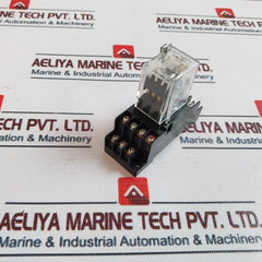Omron My4n-d2 Power Relay With Base 5a 30vdc