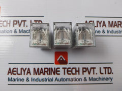 Lot of 3X Omron MY4N-D2 Relay 24Vdc