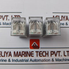 Lot of 3X Omron MY4N-D2 Relay 24Vdc