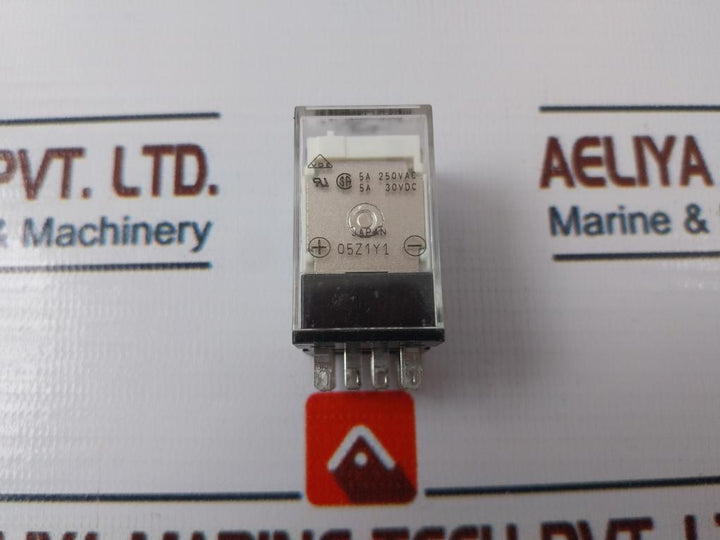 Lot of 3X Omron MY4N-D2 Relay 24Vdc