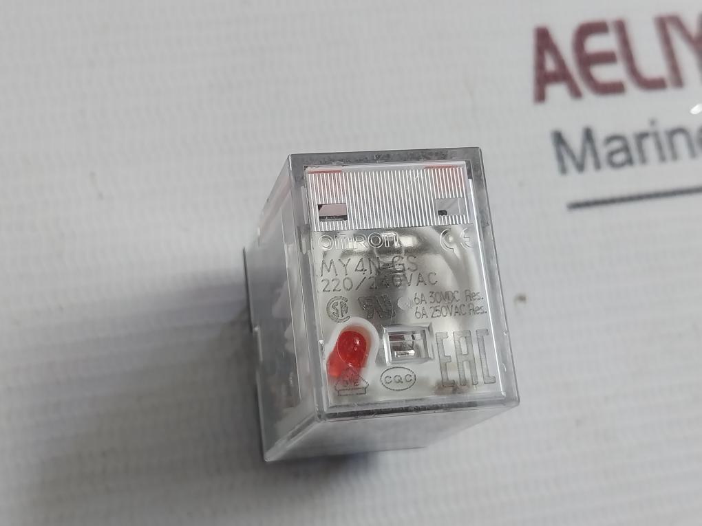 Omron My4N-gs 14-pin Miniature Power Relay 220/240Vac