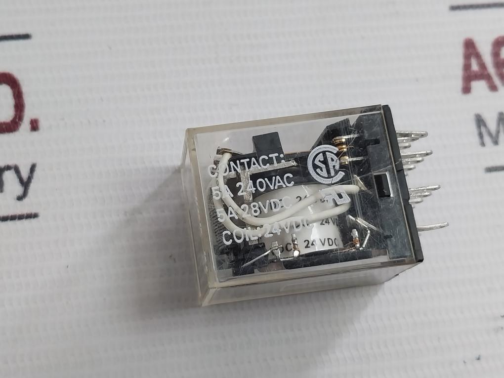 Omron My4N Miniature Power Relay 5A 240Vac