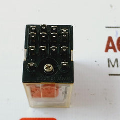 Omron My4N Miniature Power Relay Plug-in Terminal With Operation Indicator