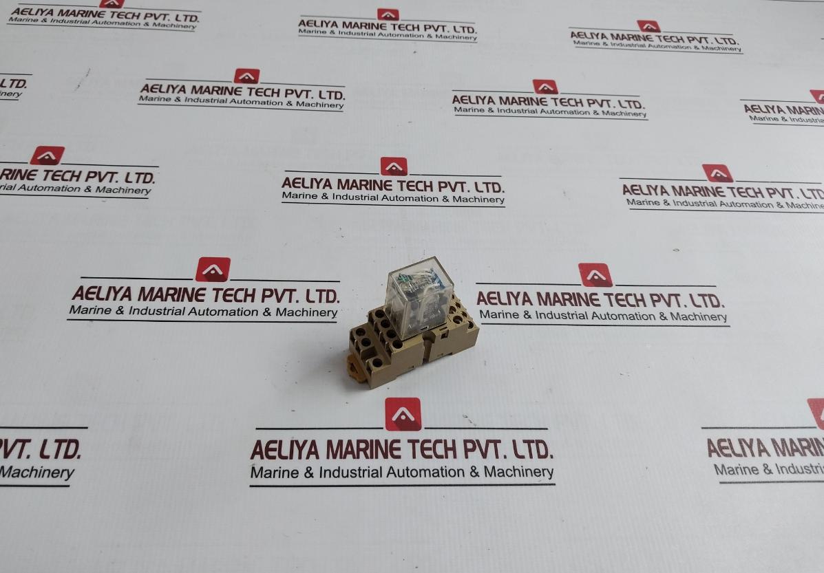 Omron My4N Miniature Power Relay With Base 24Vdc Pyf-14A-n