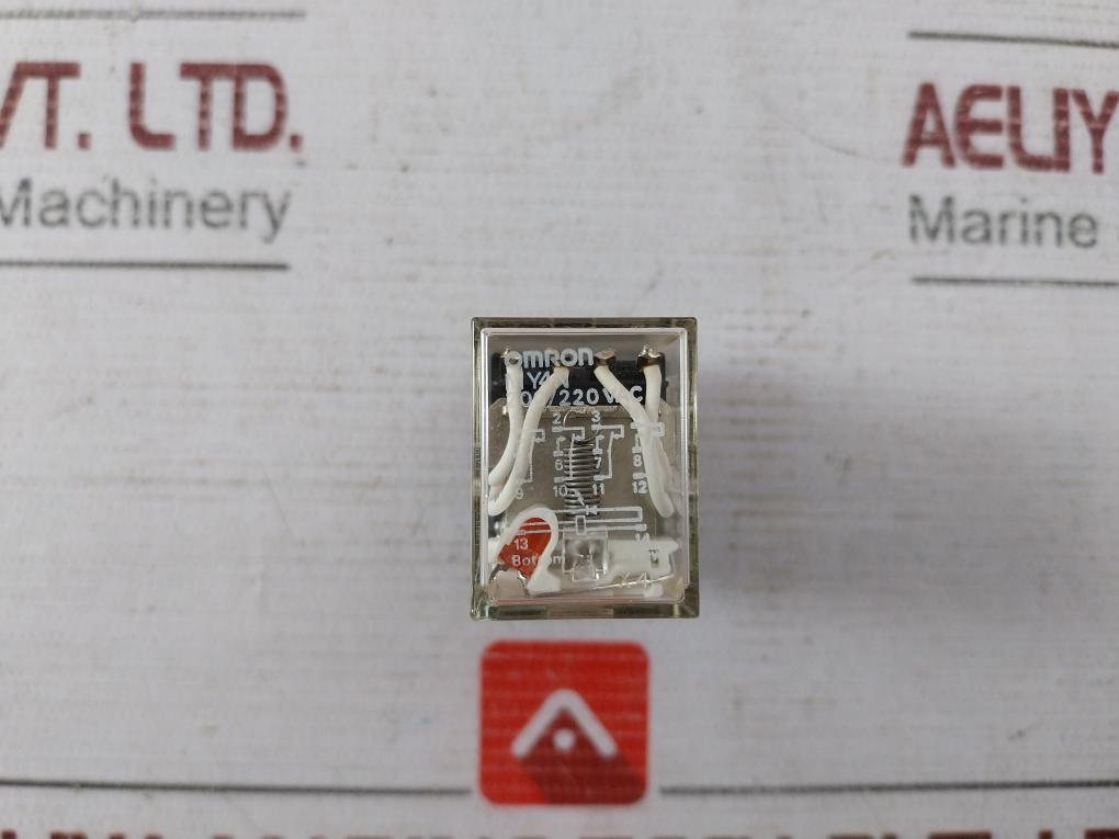 Omron My4N Power Relay 200/220 Vac 3A 150Vac 5A 240Vac 28Vdc