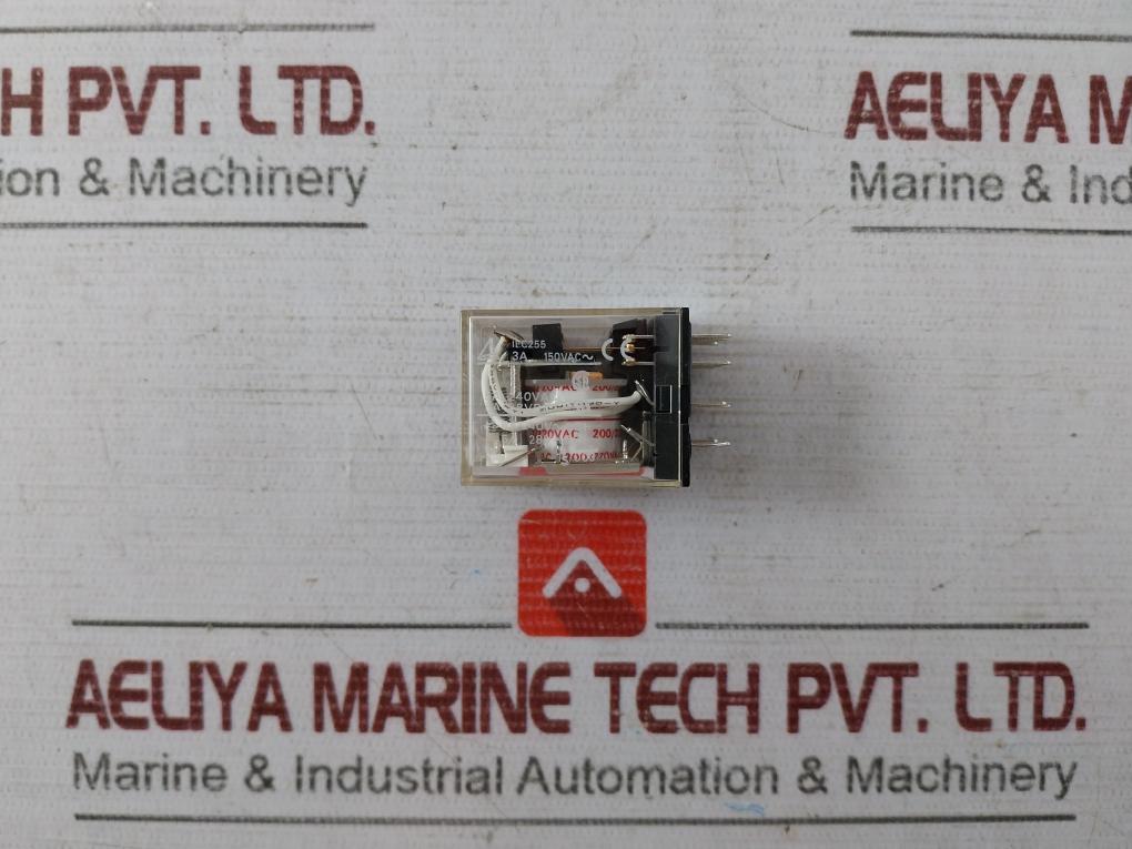 Omron My4N Power Relay 200/220 Vac 3A 150Vac 5A 240Vac 28Vdc