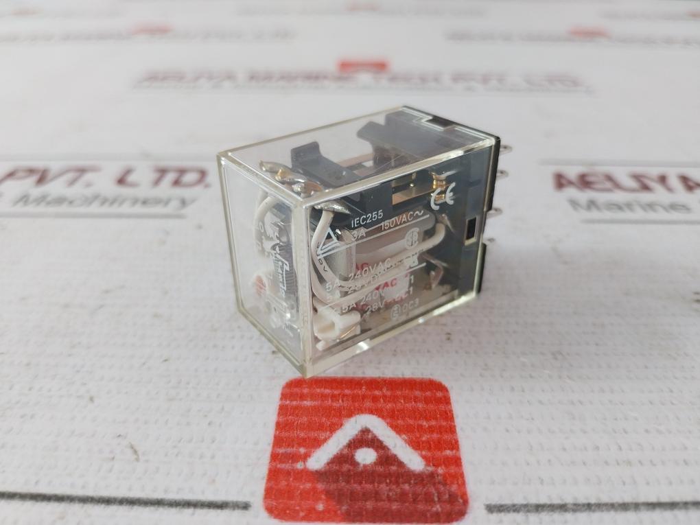 Omron My4N Power Relay 200/220 Vac 3A 150Vac 5A 240Vac 28Vdc